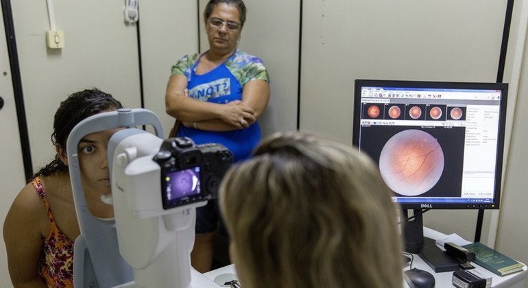 Diabetes can lead to a loss of vision (file, Brazil, 2016) Diabetes can lead to a loss of vision (file, Brazil, 2016)